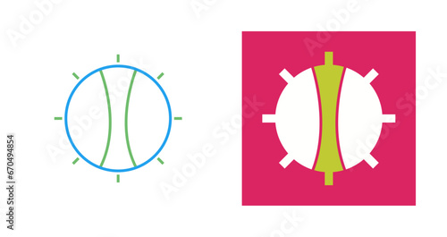 Temperature Knob Vector Icon