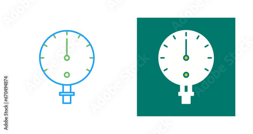 Manometer Vector Icon