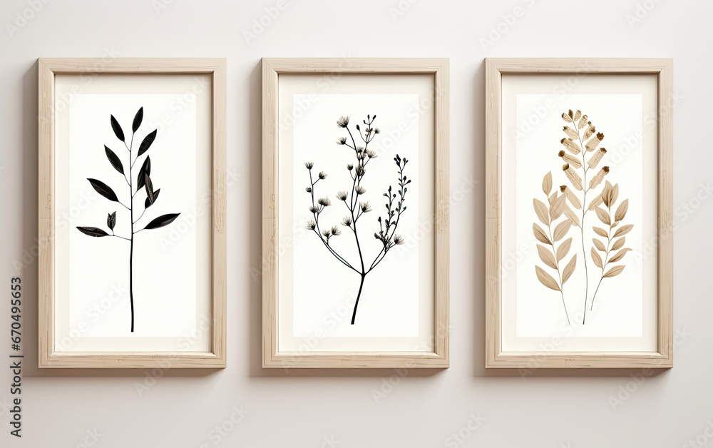 Botanical wall art , Golden foliage line art drawing with watercolor, frames 2:3 ,Abstract Plant Art design for wall framed prints. Botanical wall art , Golden foliage line art drawing with watercolor, frames 2:3 ,Abstract Plant Art design for wall framed prints.