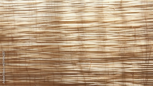 abstract background of bamboo weave  closeup of wicker texture Generative AI