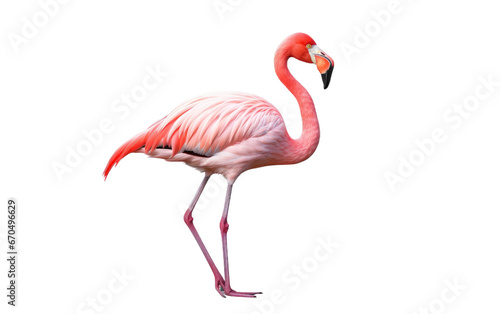 Flamingo Graceful Pink Waterbird on isolated background ©  Creative_studio