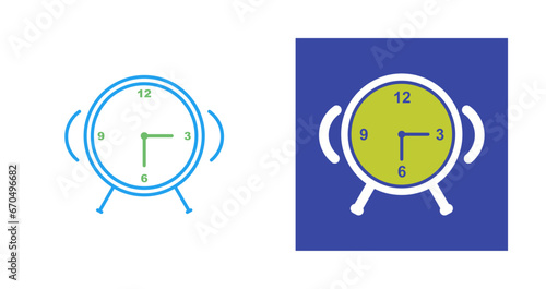 Alarm Clock Vector Icon