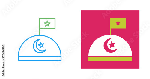 Military Base Vector Icon
