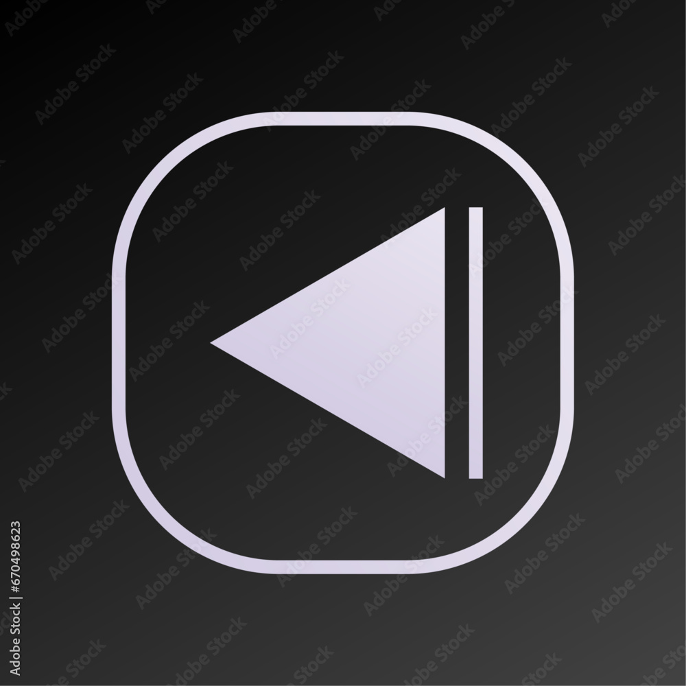 Play button icon vector illustration Play button icon vector illustration