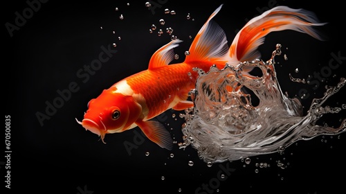 Koi carp  images of great good fortune and success
