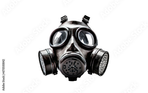 Gas Mask for Safety Precaution on isolated background