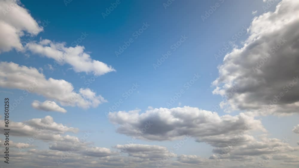 beautiful blue sky with white cumulus clouds timelapse for abstract background
beautiful blue sky with white cumulus clouds timelapse for abstract background