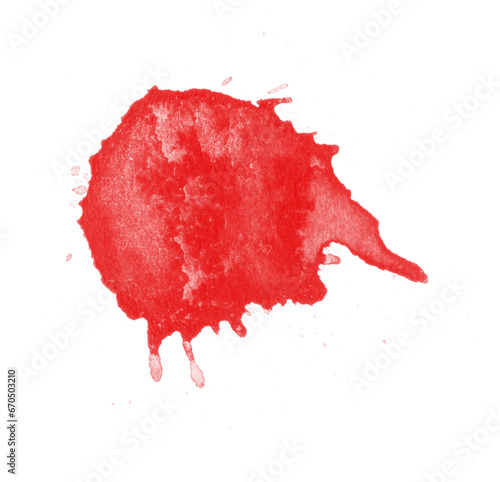 Red liquid splashes, swirl waves with scatter drops. Royalty high-quality free stock PNG of paint or ink splashing dynamic motion, design elements for advertising isolated on transparent background