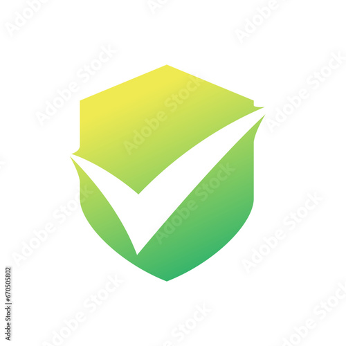 Shield check mark logo icon design template elements on white background Free Download Shield check mark logo icon design template elements on white background - GFXLoad