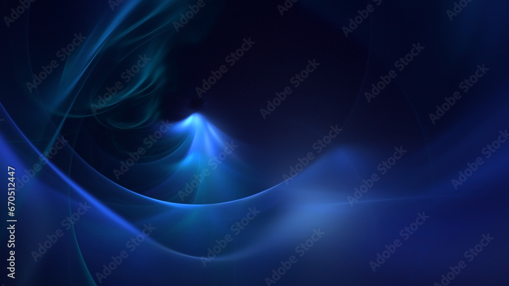 Obraz premium 3D manual rendering abstract technology fractal background