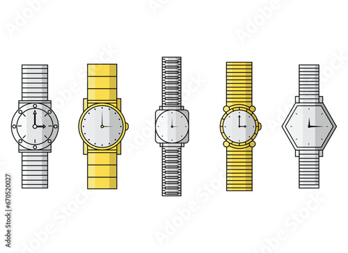 handwatch vector design illustration isolated on white background