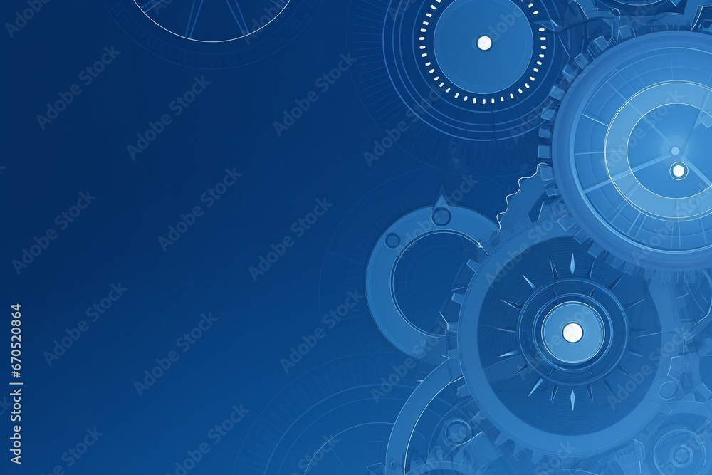 Abstract gear wheel mechanism background, machine and engineering tool equipment technology