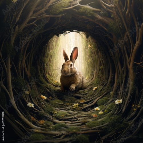 Go down a rabbit hole