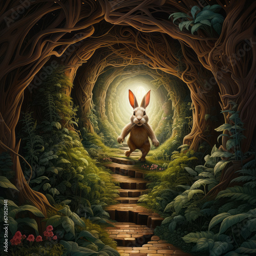 Go down a rabbit hole