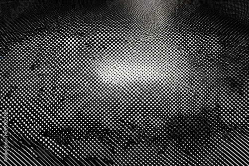 Monochrome printing raster  abstract vector halftone background. 