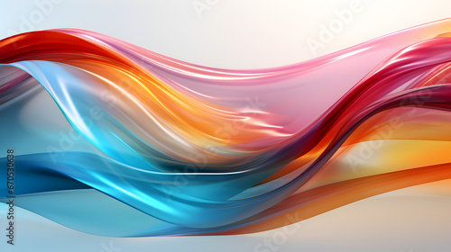 HQ Abstract Energy Flow Colorful Lines Background