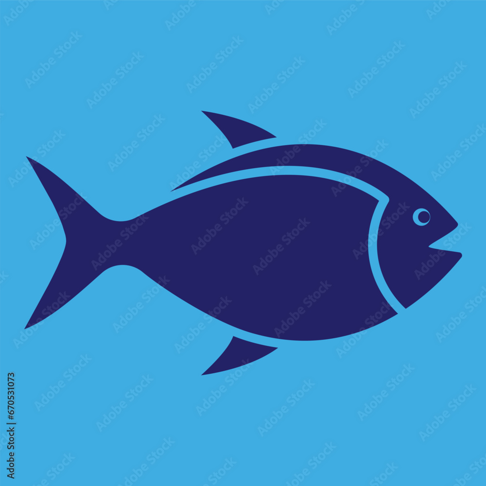 free vector fish logo template. fish icon for graphic or web design free vector fish logo template. fish icon for graphic or web design