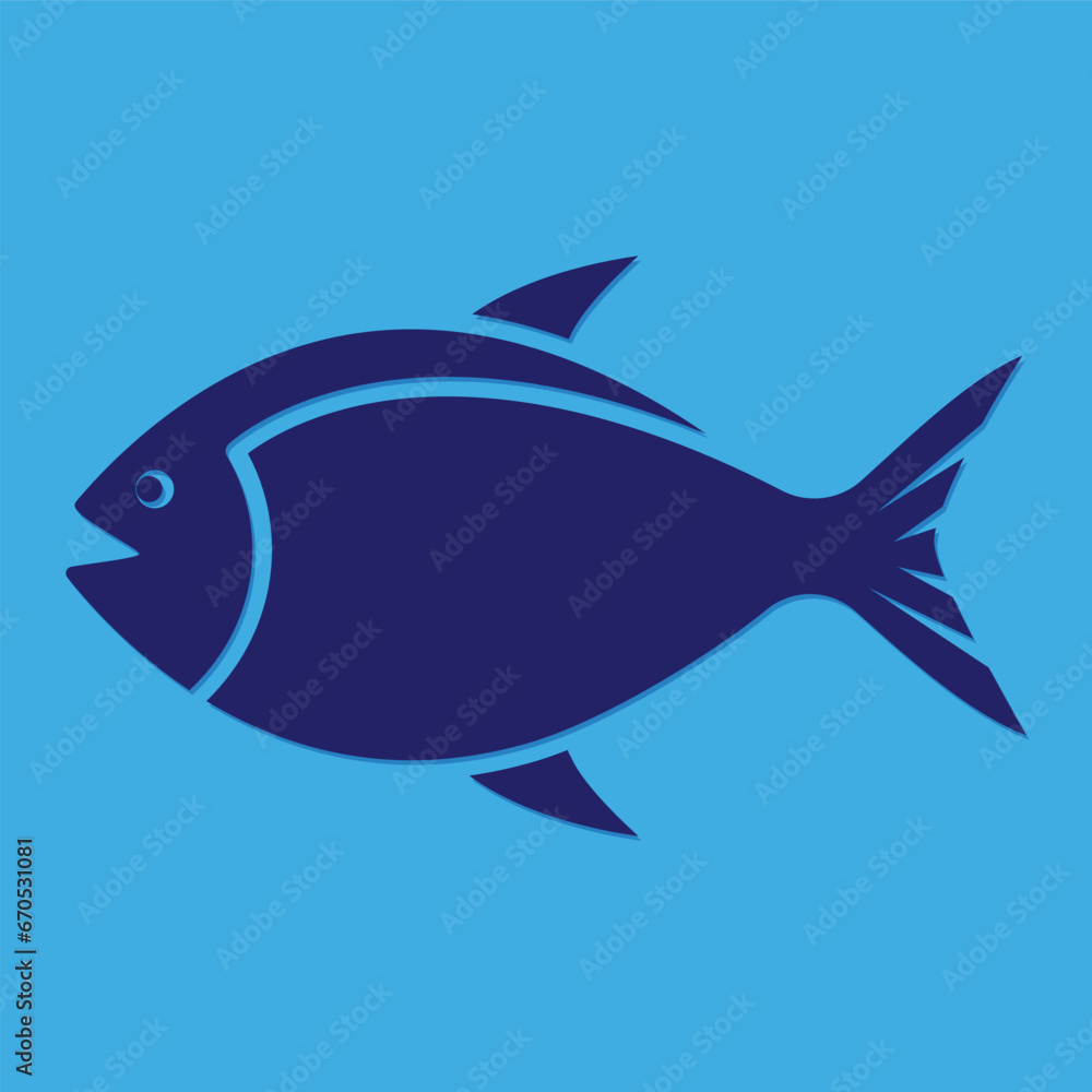 free vector fish logo template. fish icon for graphic or web design free vector fish logo template. fish icon for graphic or web design