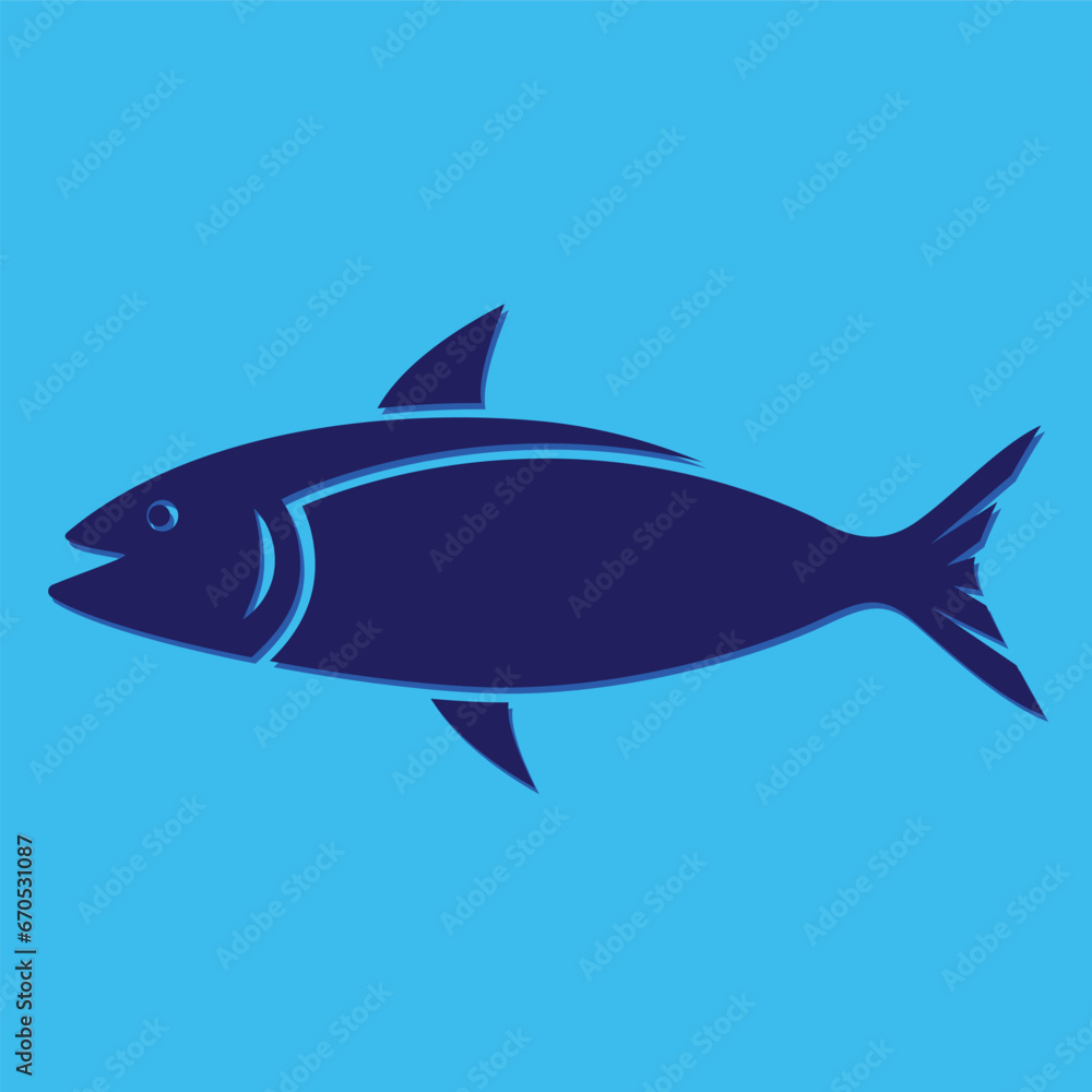 free vector fish logo template. fish icon for graphic or web design free vector fish logo template. fish icon for graphic or web design