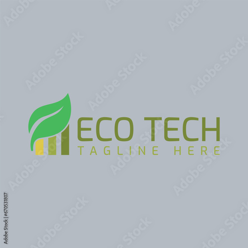 Eco tech logo (ID: 670531807)