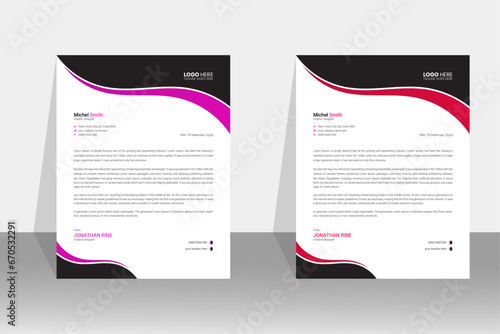 Corporate business letterhead template. Corporate letter head, letterhead design elements, letterhead business, letter head, letterhead design, letterhead, creative letterhead