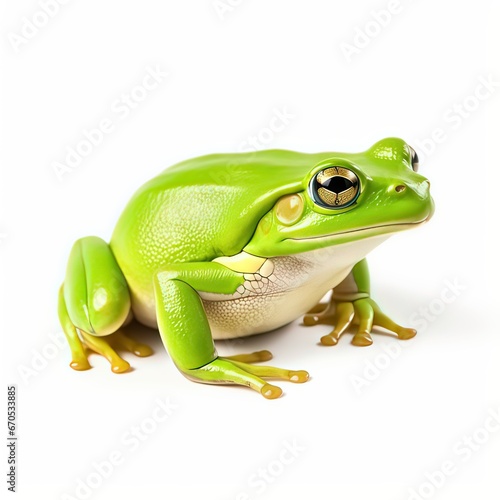 American green tree frog Hyla cinerea