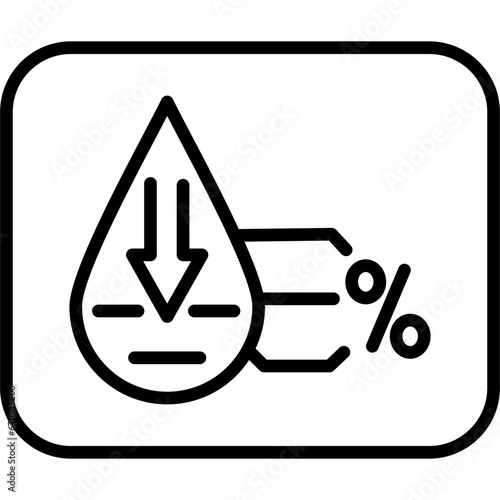 Water Consumption Icon