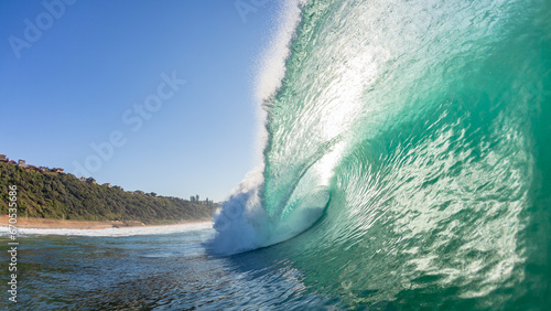Wave Swimming Close Up Hollow Crashing Water Photo Ocean Power