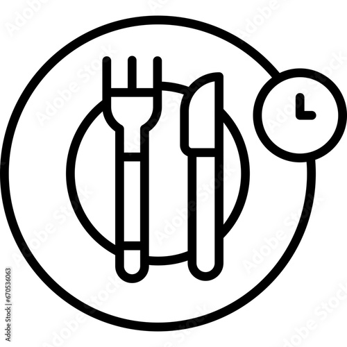 Dinner Time Icon