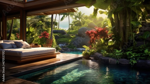 Private pool in a villa in Bali © HN Works