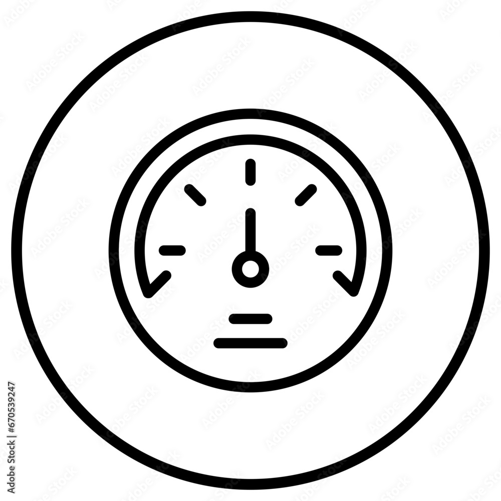 Barometer Vector Icon Design Illustration Barometer Vector Icon Design Illustration