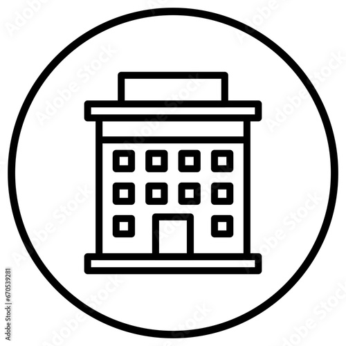 Hotel Vector Icon Design Illustration