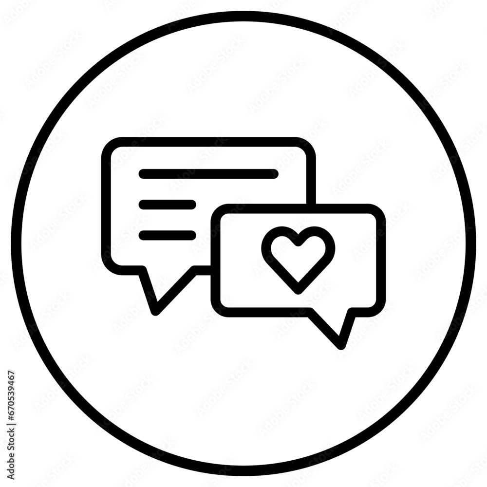 Chat Vector Icon Design Illustration Chat Vector Icon Design Illustration