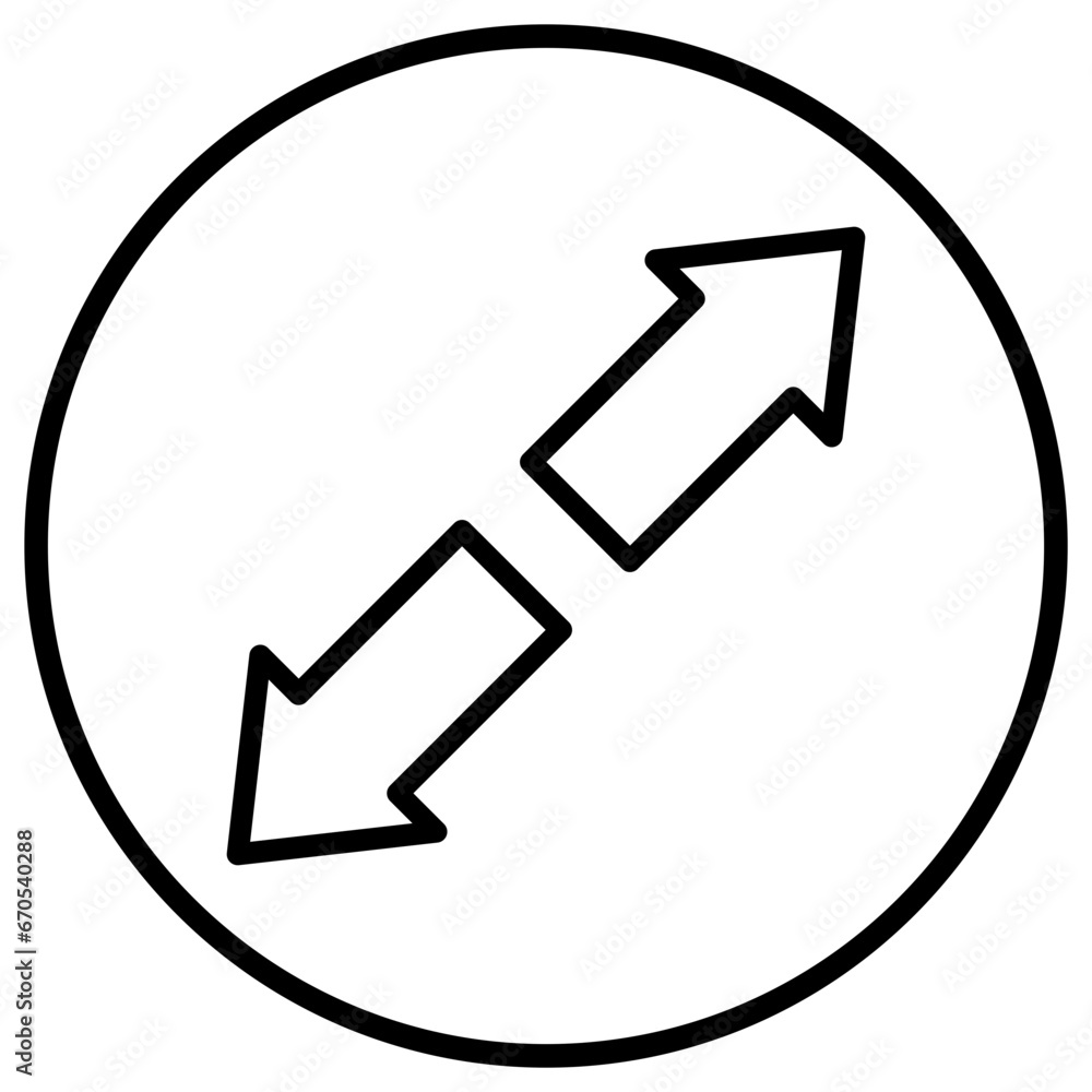 Maximize Vector Icon Design Illustration Maximize Vector Icon Design Illustration