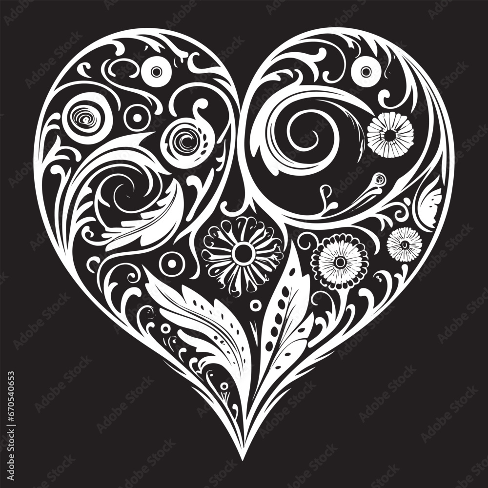 Symbol of love for Valentine s Day, prints on T-shirts and textiles, fabric products, fashion trends, logos, emblems, cards, web icons, etc. Symbol of love for Valentine s Day, prints on T-shirts and textiles, fabric products, fashion trends, logos, emblems, cards, web icons, etc.
