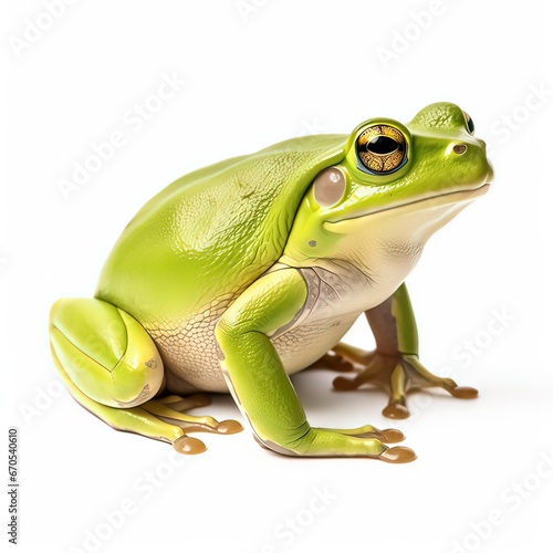 American green tree frog Hyla cinerea photo