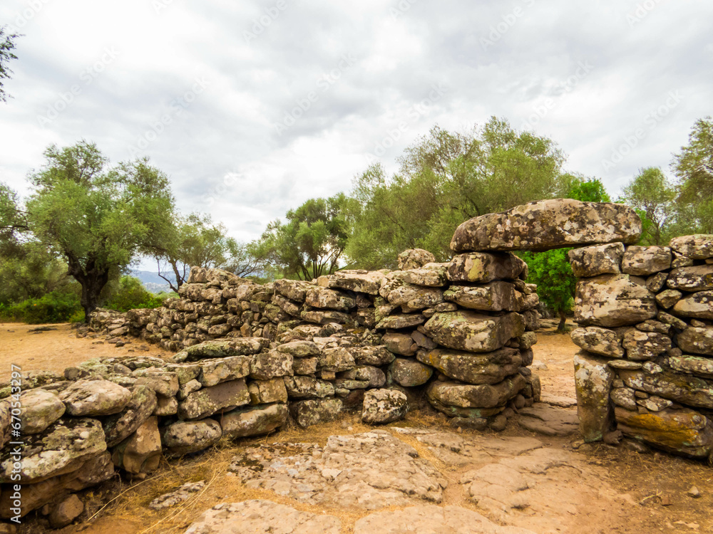 Nuragic Complex of Serra Orrios, Province of Nuoro, Sardinia, Italy