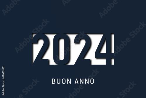 felice anno nuovo - buon anno 2024