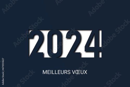 2024 - Meilleurs vœux - Bonne année