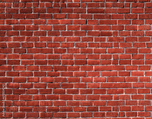 red brick wall background