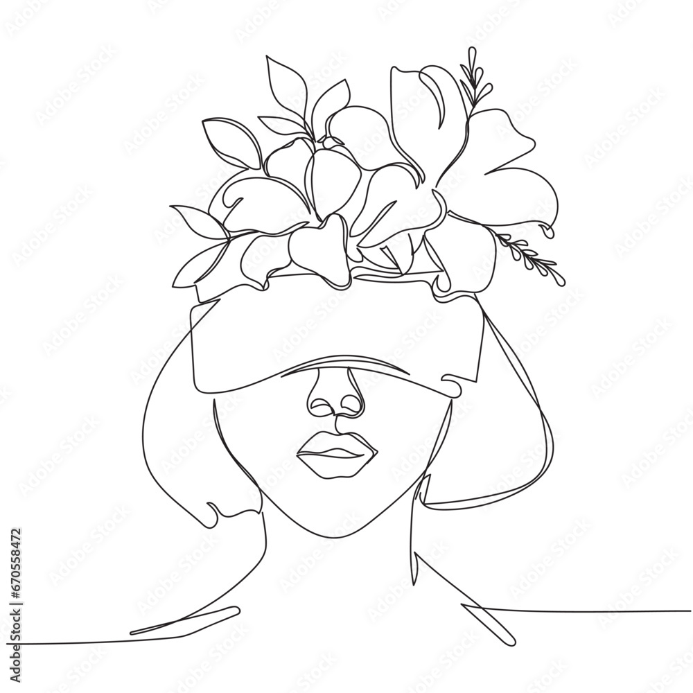 Blindfold on abstract line art. Psychology concept. Blindness, human suffering.portrait with bandaged eyes. Antique king.silence and ignoring the problem.sealed eyes. Denial and resistance to clarity. Blindfold on abstract line art. Psychology concept. Blindness, human suffering.portrait with bandaged eyes. Antique king.silence and ignoring the problem.sealed eyes. Denial and resistance to clarity.