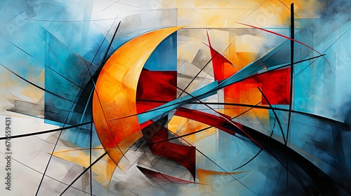 Fondo de arte abstracto con textura. Generado por IA.