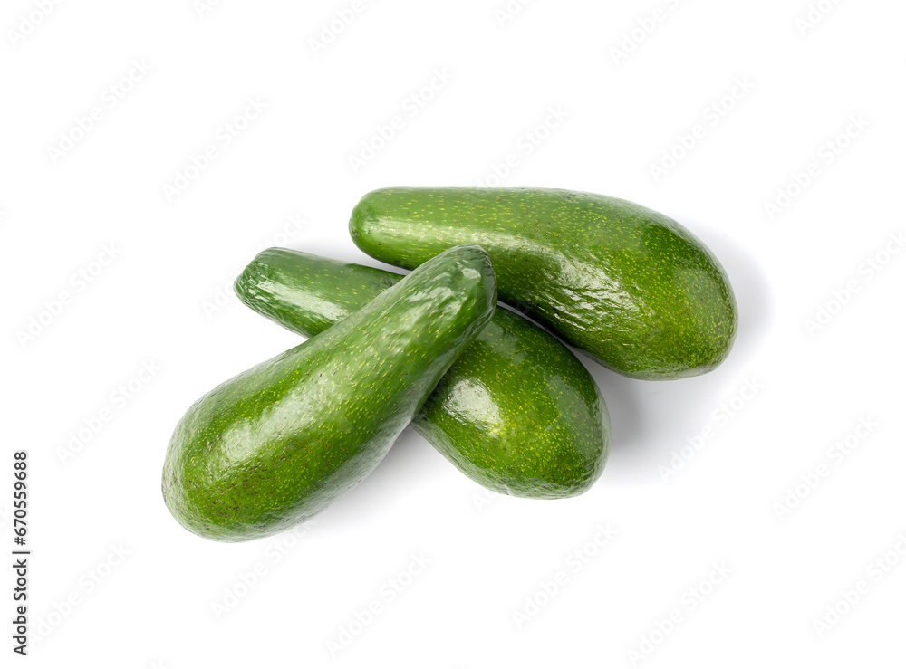 Avocado Isolated, Whole Avokado, Green Avocados Slice, Fresh Alligator Pear, Long Avocado Fruit Avocado Isolated, Whole Avokado, Green Avocados Slice, Fresh Alligator Pear, Long Avocado Fruit