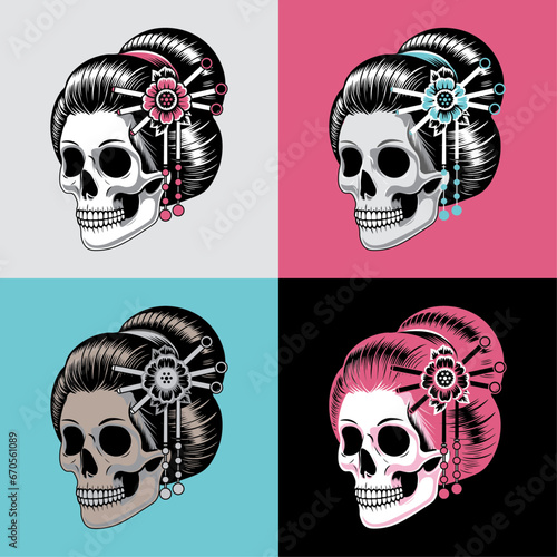 Geisha Skull