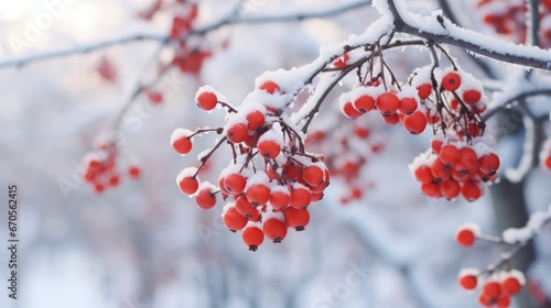 red berries on a branch