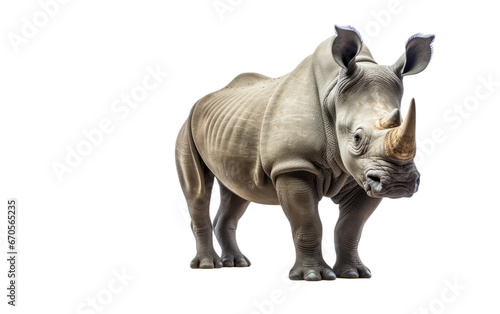 Rhinoceros Iconic and Endangered Transparent PNG