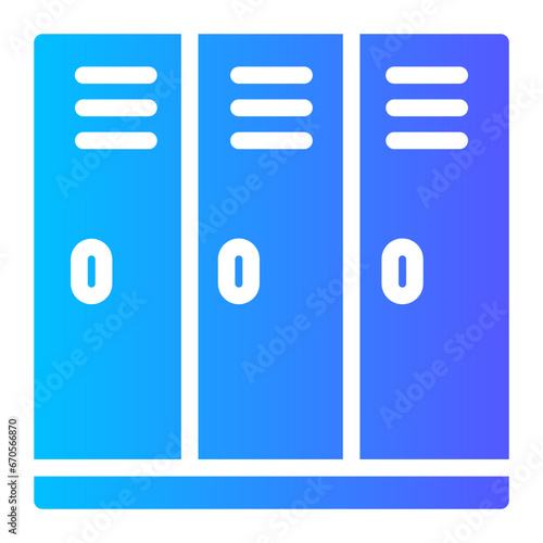 cabinet gradient icon