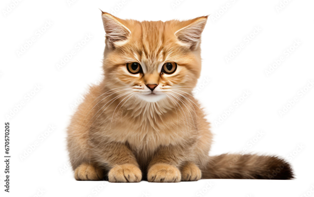 The Elusive Sand Cat Species Transparent PNG