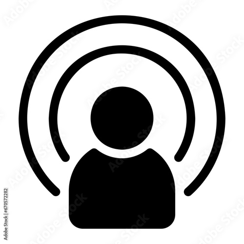 host glyph icon