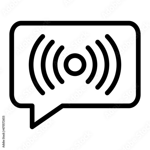 Wallpaper Mural chat line icon Torontodigital.ca